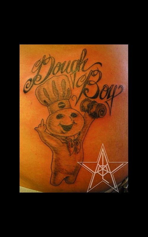 pillsbury dough boy tattoo