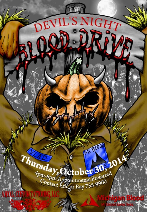 2014 Blood Drive Flyer